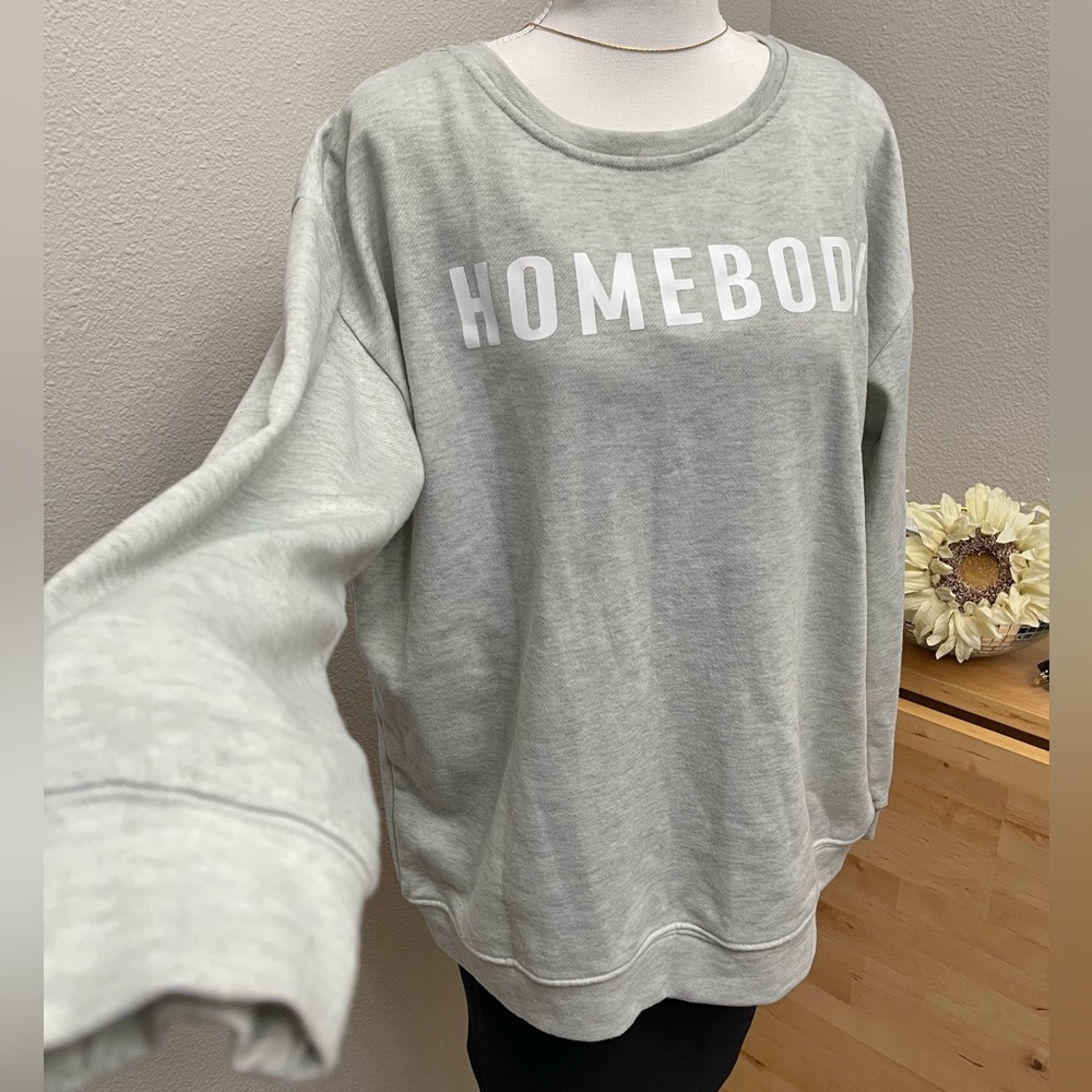 Pull Over Homebody Crewneck Sweater